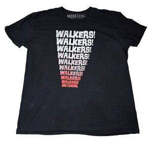 Monsters are Good Shirt Mens XXL Black Walkers are Coming Graphic Tee Tshirt